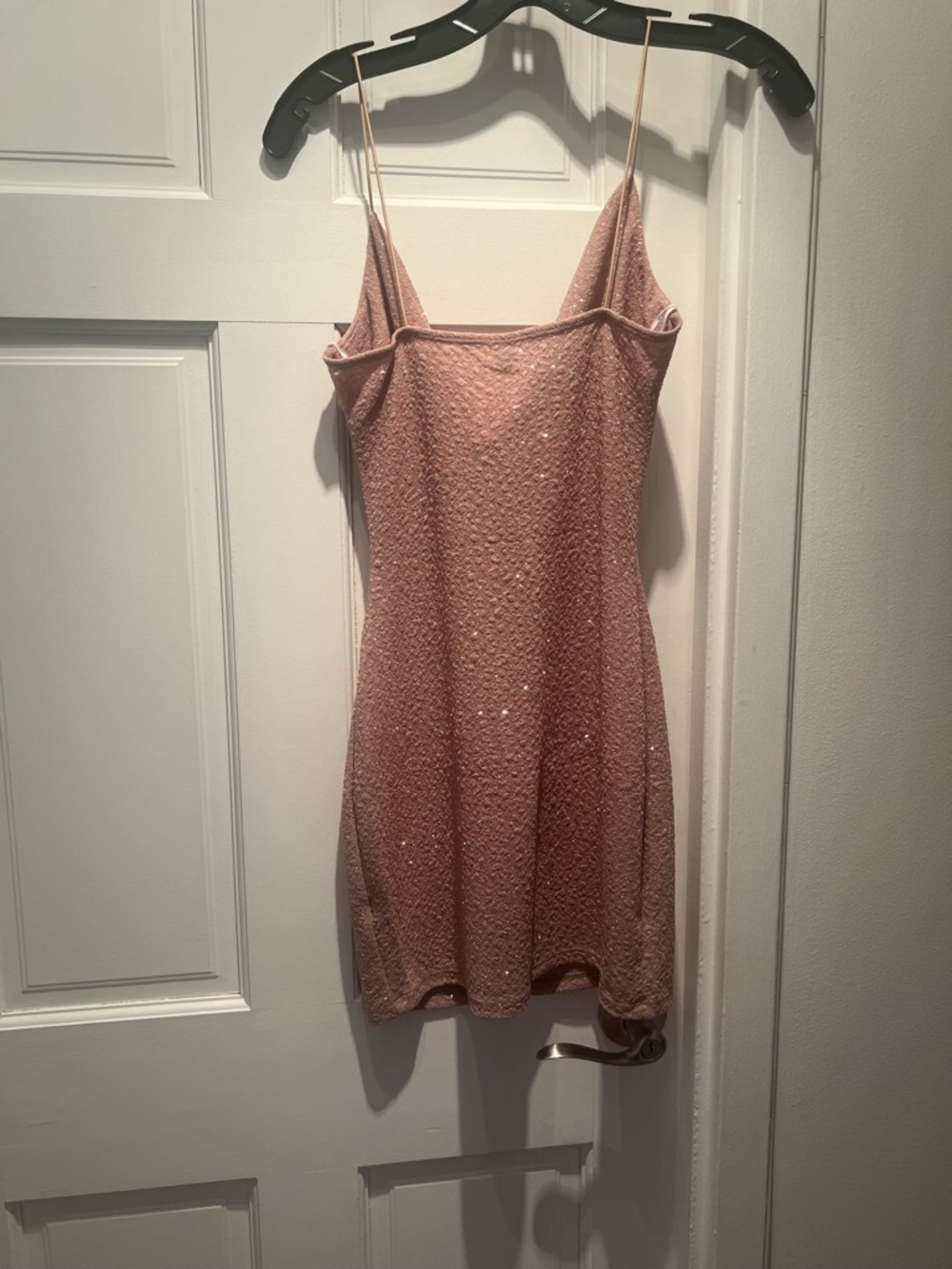 Windsor Dusty Rose Cowl Neck Mini Dress